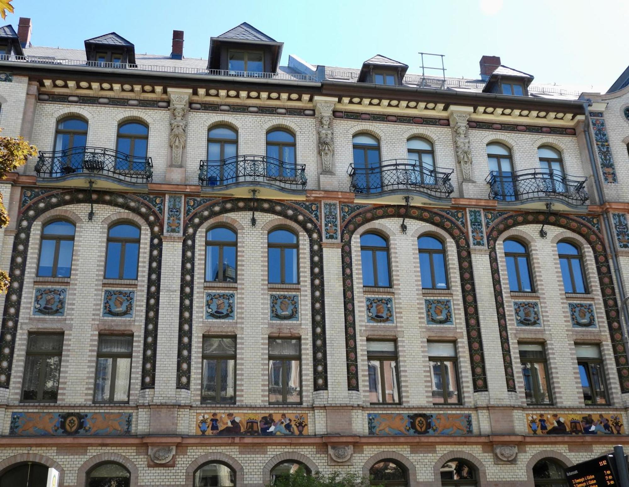 Modernes Zwei-Zimmer-Apartment Chemnitz - Kassberg Экстерьер фото